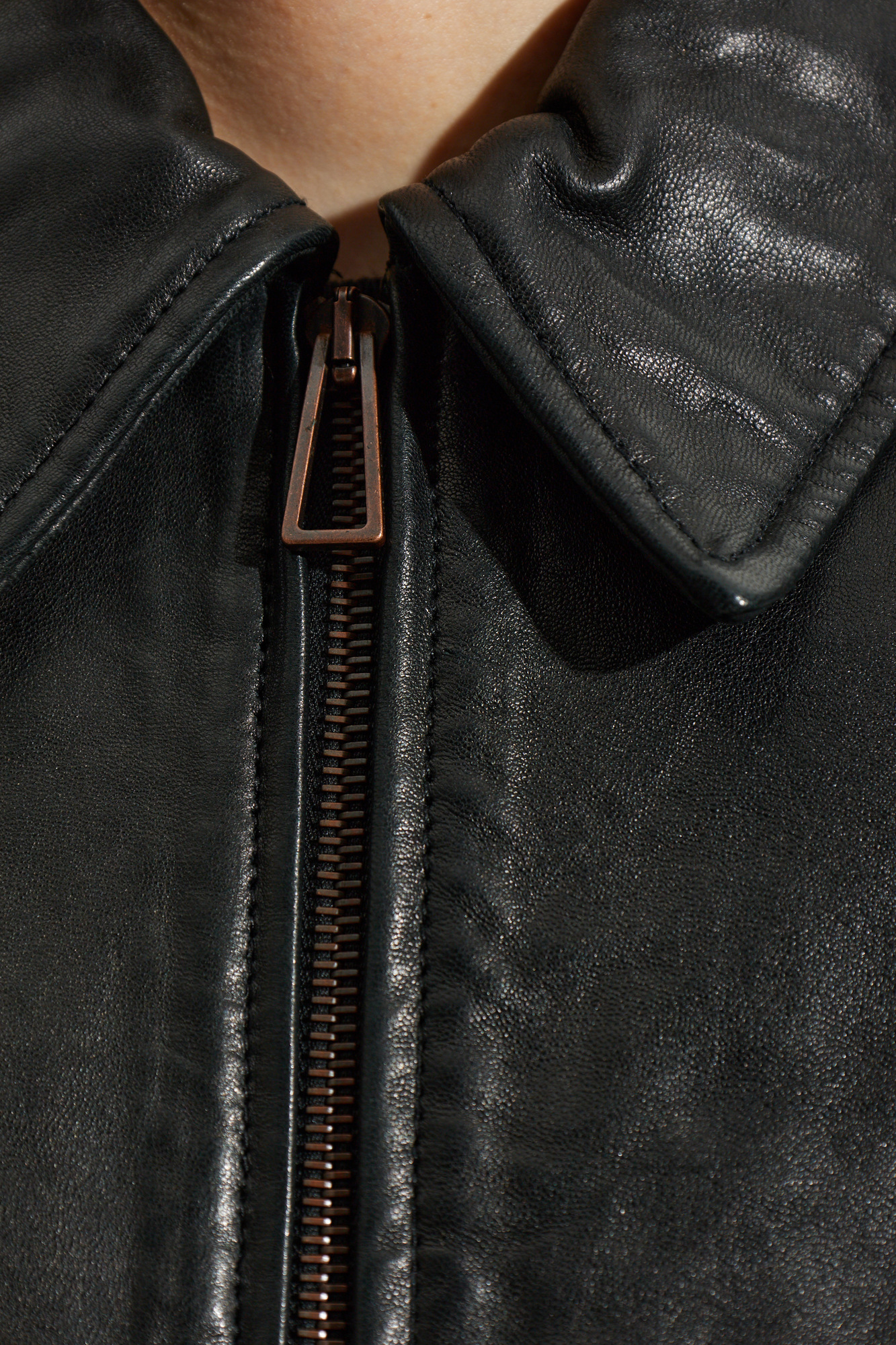 PS Paul Smith Leather jacket in 'vintage' style | Men's | Vitkac